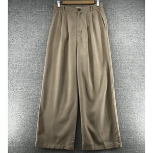 Reformation Tan Wide Leg Pants